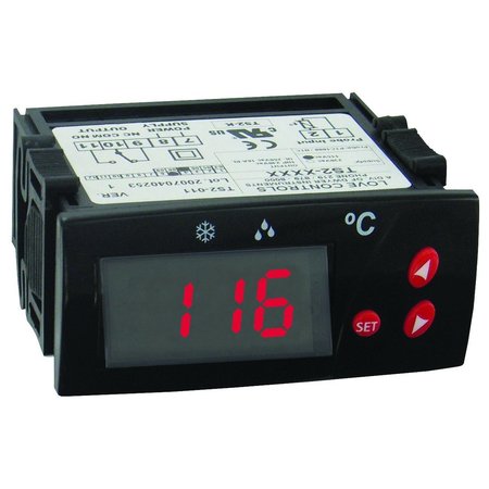 DWYER INSTRUMENTS Digital Temperature Switch, Ntc Prb, 304 Sst, 15M Cbl TS-8T